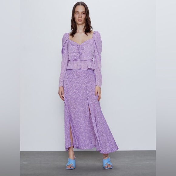 Zara Dresses & Skirts - Zara Lavender 2 piece set